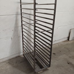 Regaalwagen 18 niveau (40x80 cm)